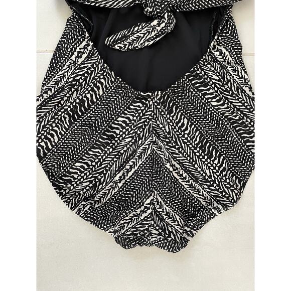 Robin Piccone Swim One Piece Swimsuit Halter Print Swimwear - Picture 8 of 12